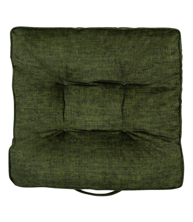 Floranzkissen ca. 47 x 47 cm Capri Grün