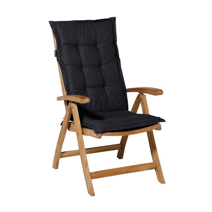 Kissen unter dem Rücken Ca.105x50 cm Basic Black Schwarz