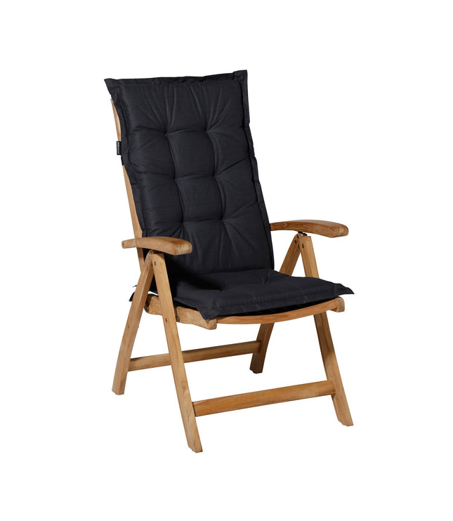 Kissen unter dem Rücken Ca.105x50 cm Basic Black Schwarz