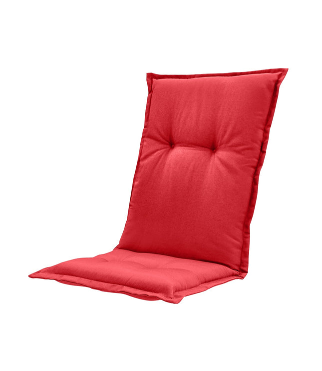 Kissen Low Rücken ca.105x50 cm Panama Ziegelrot rot