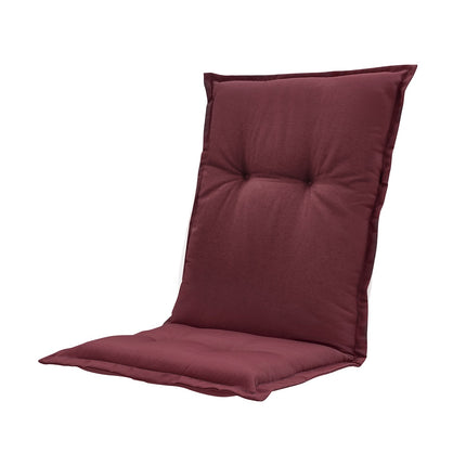 Kussen lage rug ca.105x50cm Panama bordeaux