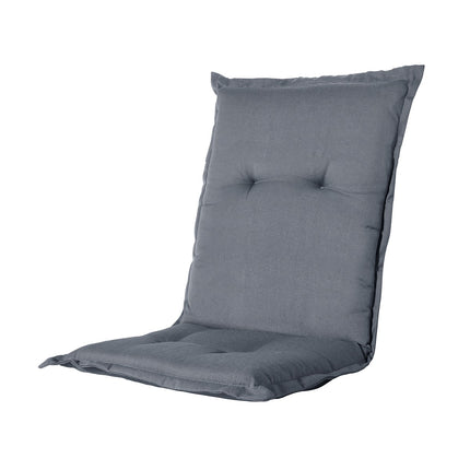 Kussen lage rug ca.105x50cm Rib grey