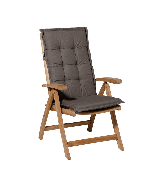 Kissen Low Rücken Ca.105x50 cm Outdoor Oxford Taupe