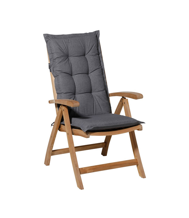 Kissen Low Rücken Ca.105x50 cm Outdoor Oxford Gray