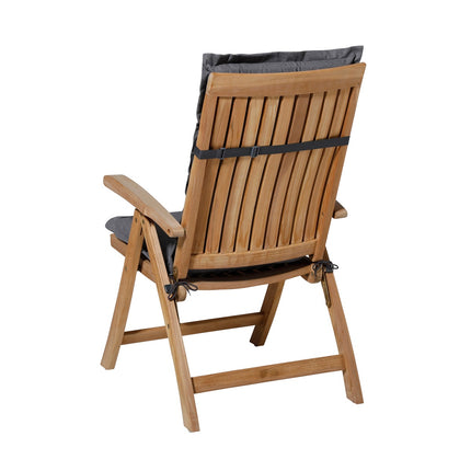 Kissen Low Rücken Ca.105x50 cm Outdoor Oxford Gray