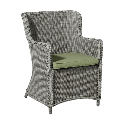 Wicker Multi Ca.48x48cm Panama Salbei