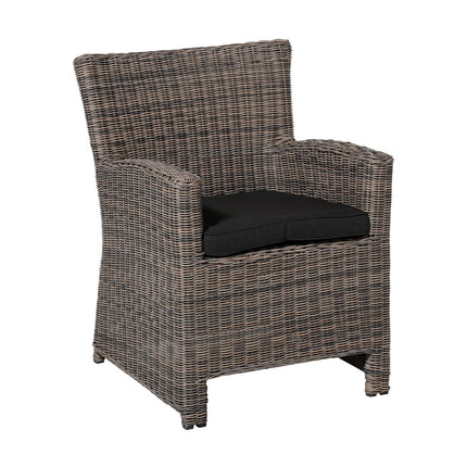 Wicker Multi Ca.48x48cm Rippe schwarz