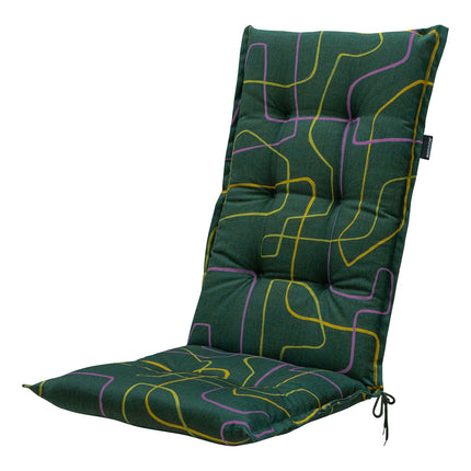 Kussen hoge rug ca.123x50cm Joah green
