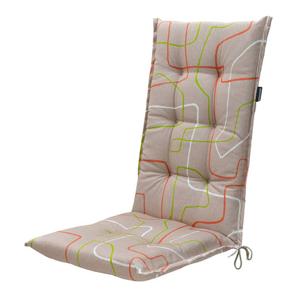 Kussen hoge rug ca.123x50cm Joah terra