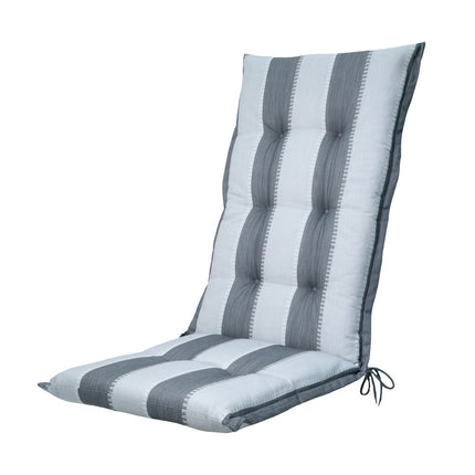 Kussen hoge rug ca.123x50cm Banda grey