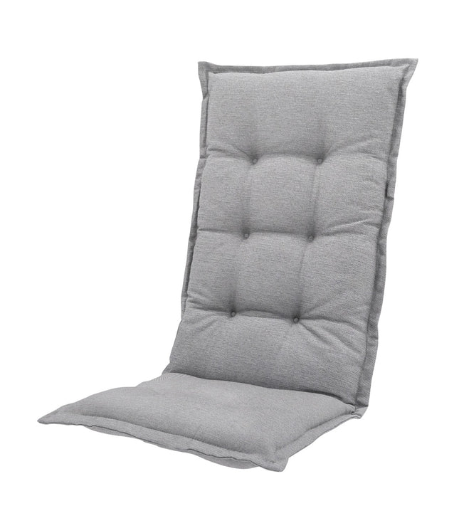 Kissen hochrücken ca. 123x50 cm Outdoor WR Naples Grau