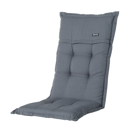 Kussen hoge rug ca.123x50cm Rib grey