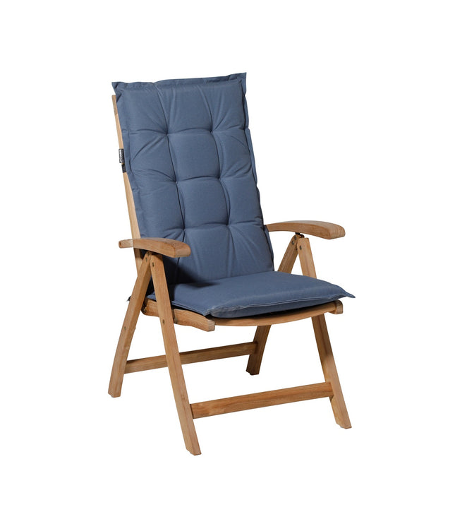 Kissen hochrücken ca. 123x50 cm Outdoor Panama Safier Blue