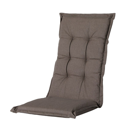 Kussen hoge rug ca.123x50cm Outdoor Oxford taupe