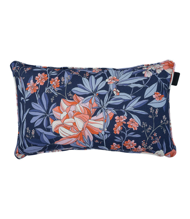 Sierkussen paspel ca.30x50cm Maxime indigo