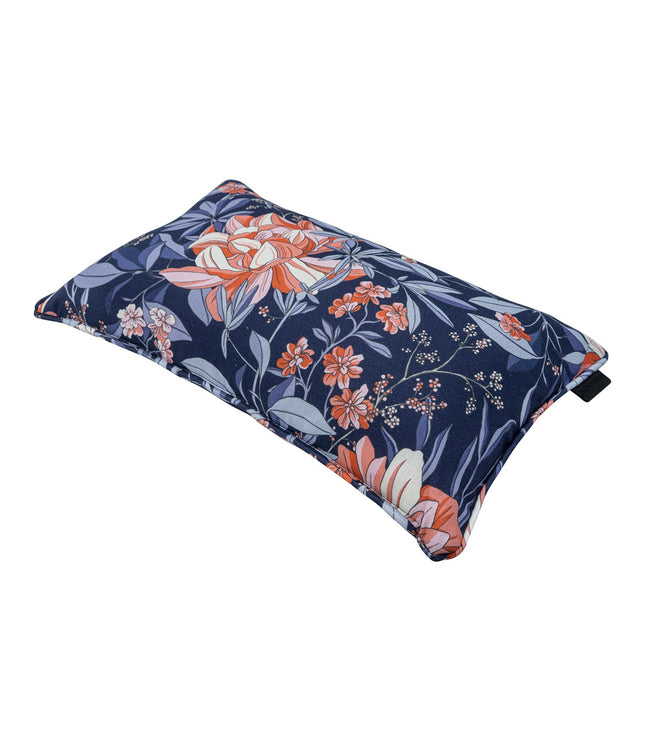 Sierkussen paspel ca.30x50cm Maxime indigo