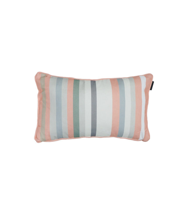 Dekorative Kissen Paspel Ca.30x50 cm Righe Salmone