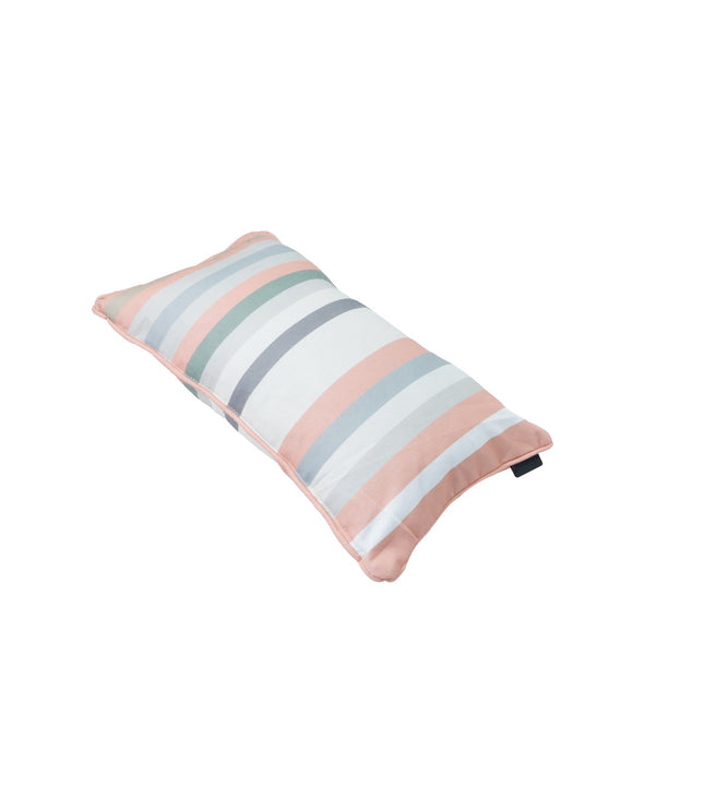 Dekorative Kissen Paspel Ca.30x50 cm Righe Salmone