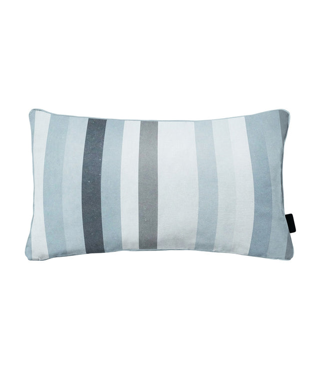 Dekorative Kissen Paspel ca.30x50 cm righe grau