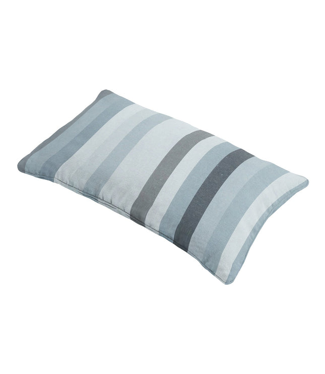 Dekorative Kissen Paspel ca.30x50 cm righe grau
