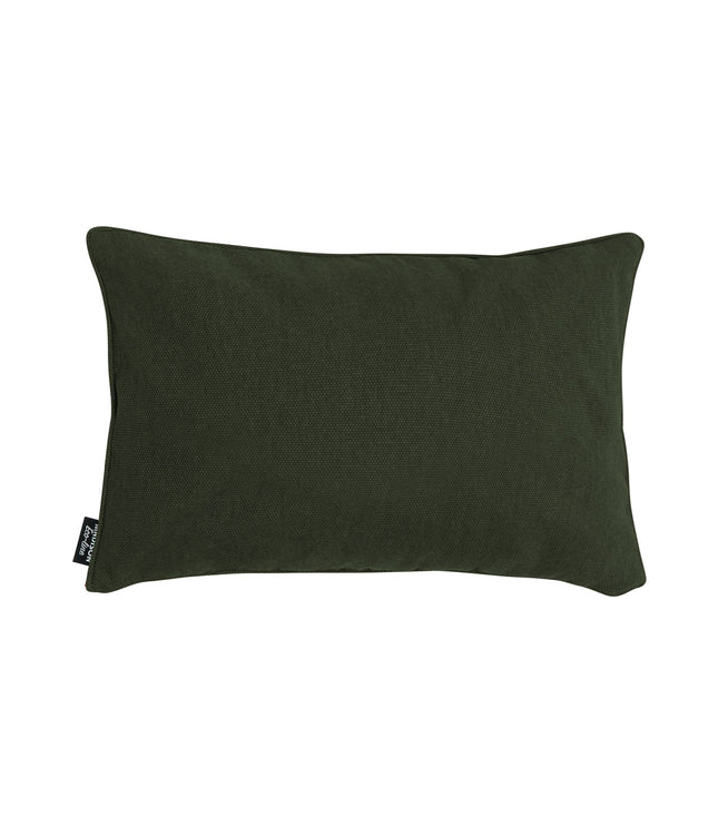 Dekorative Kissen Paspel ca.30x50 cm grüne Leinwand Eco+