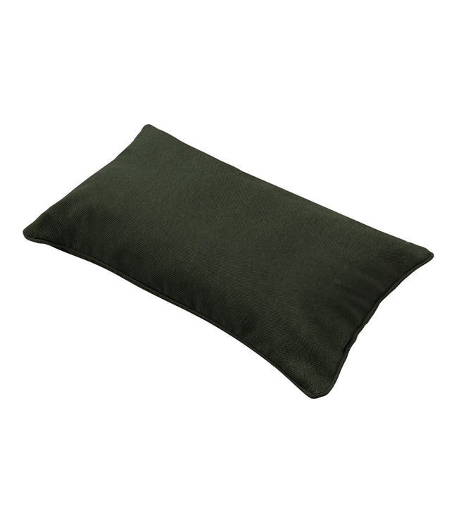 Dekorative Kissen Paspel ca.30x50 cm grüne Leinwand Eco+