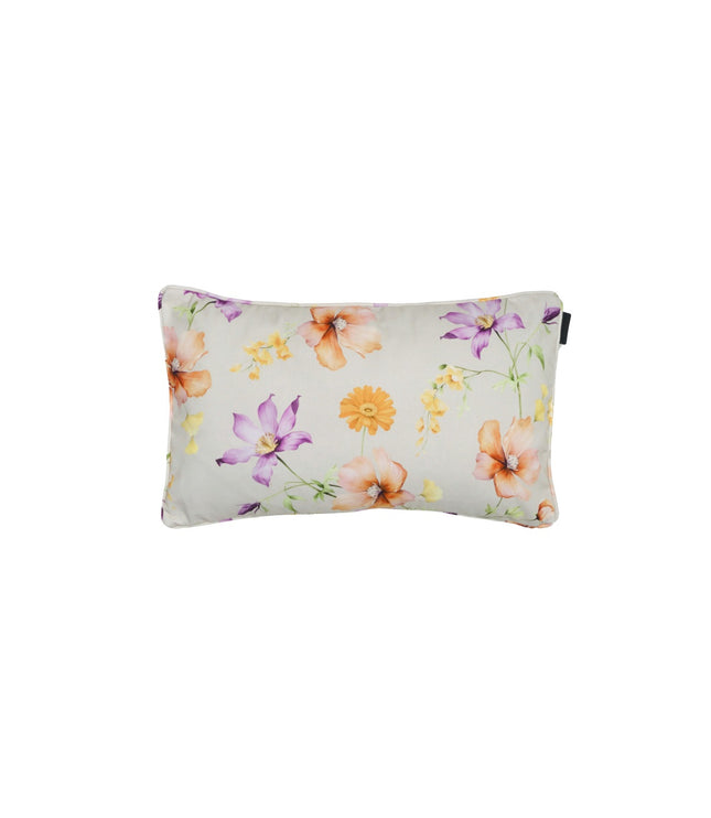 Sierkussen paspel ca.30x50cm Florina purple