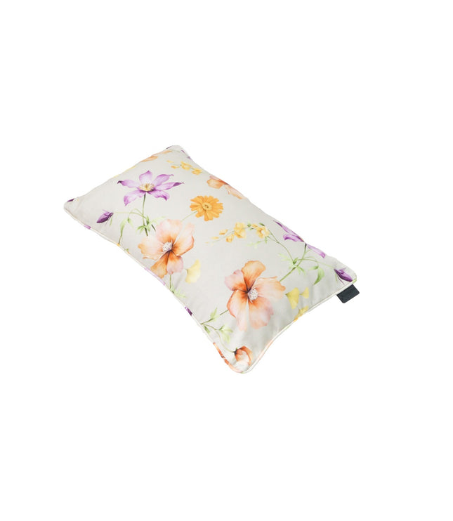 Sierkussen paspel ca.30x50cm Florina purple