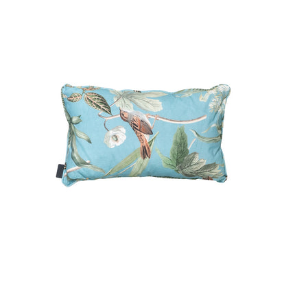 Dekorative Kissen Paspel ca.30x50 cm Outdoor+ Gras -Aqua