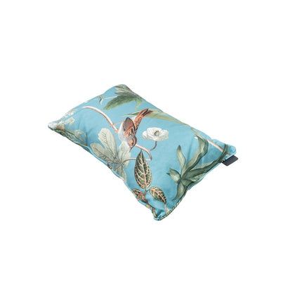 Dekorative Kissen Paspel ca.30x50 cm Outdoor+ Gras -Aqua