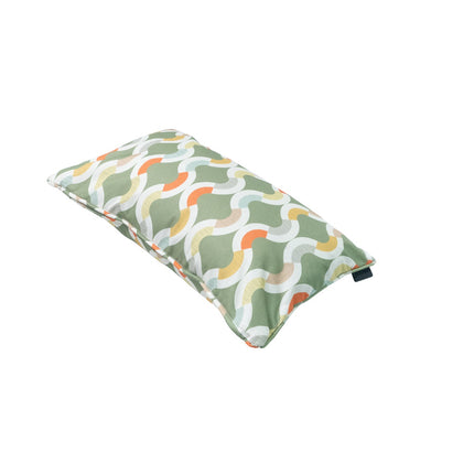Sierkussen paspel ca.30x50cm Outdoor+ Trivia green