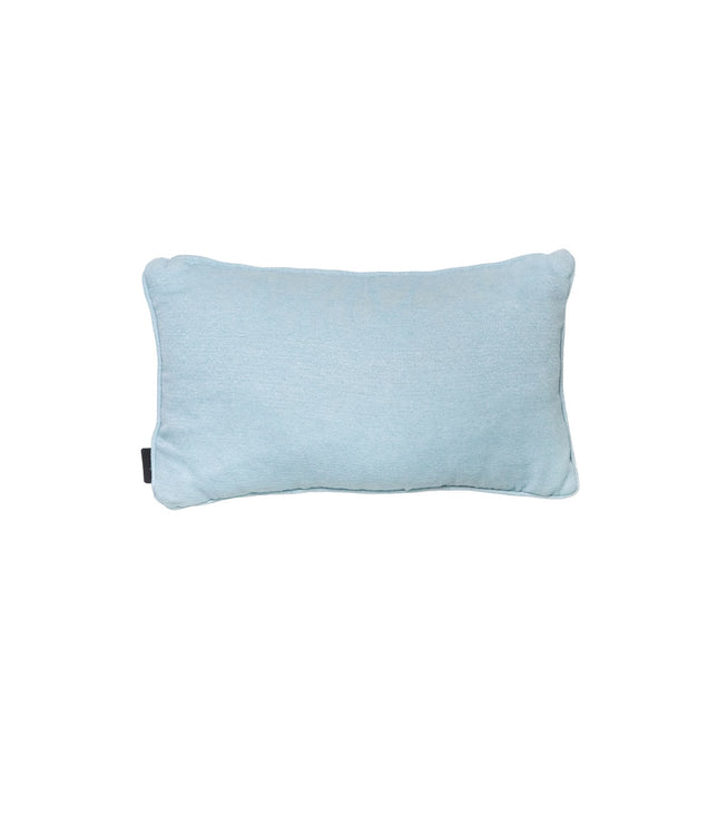 Dekorative Kissen Paspel ca.30x50 cm Außenwellen Azure