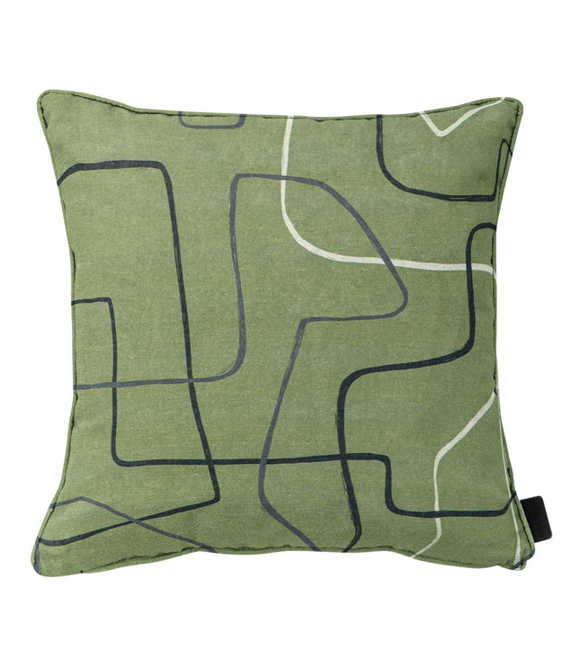 Dekorative Kissen Paspel ca.50x50 cm Joah Salbei