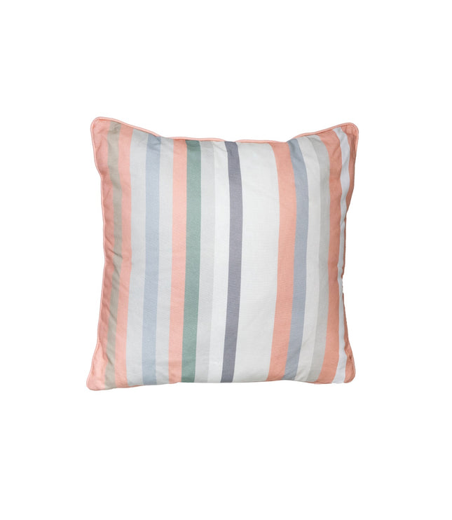 Dekorative Kissen Paspel ca.50x50 cm righe salmone