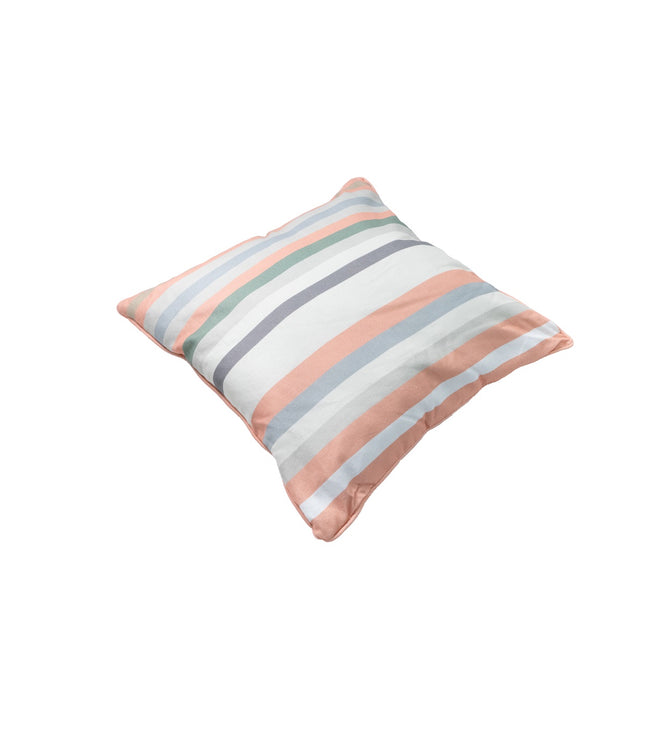 Dekorative Kissen Paspel ca.50x50 cm righe salmone