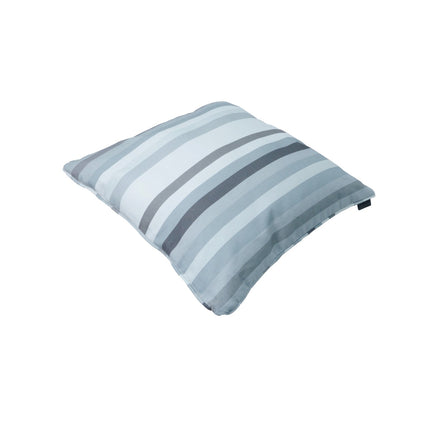 Dekorative Kissen Paspel ca.50x50 cm righe grau