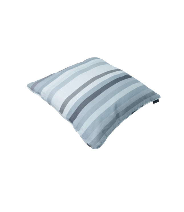 Dekorative Kissen Paspel ca.50x50 cm righe grau