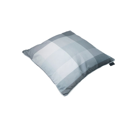 Sierkussen paspel ca.50x50cm Sya grey