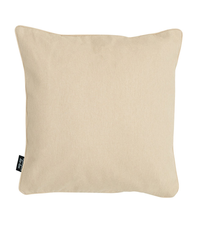 Dekorative Kissen Paspel ca.50x50 cm Beige Canvas Eco+