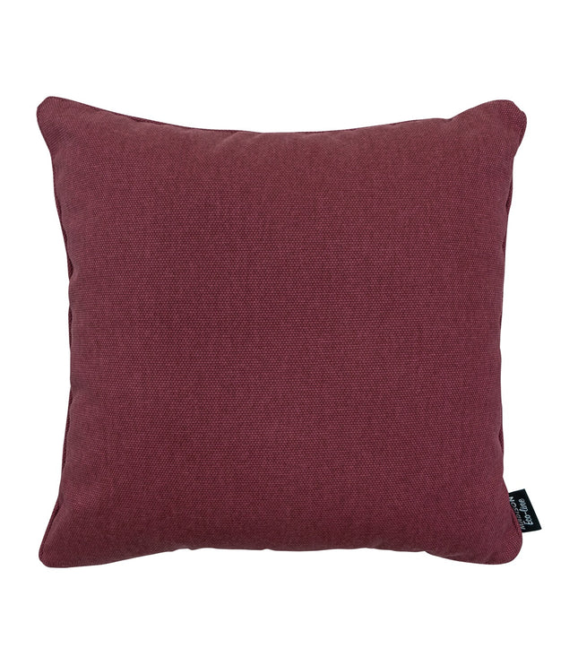 Sierkussen paspel ca.50x50cm Bordeaux canvas eco+