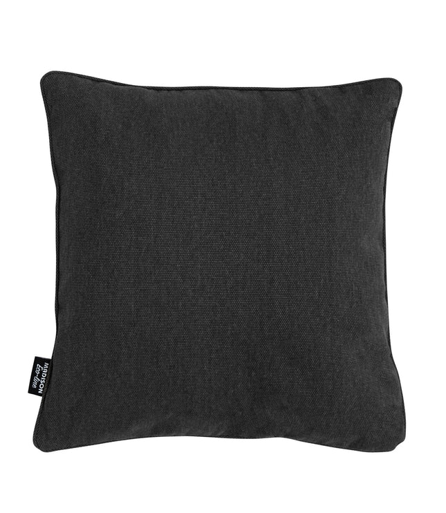 Dekorative Kissen Paspel ca.50x50 cm schwarzer Leinwand Eco+