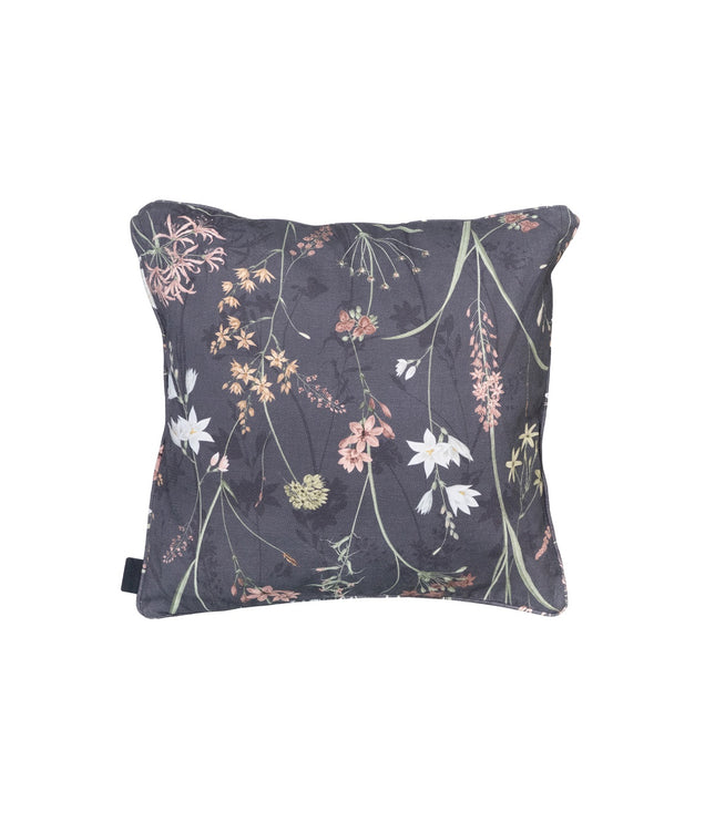 Dekorative Kissen Paspel ca.50x50 cm Donna Gray Canvas Eco+