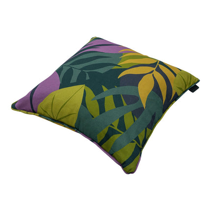 Sierkussen paspel ca.50x50cm Iven green