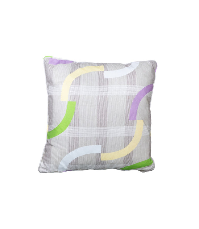 Sierkussen paspel ca.50x50cm Tess purple