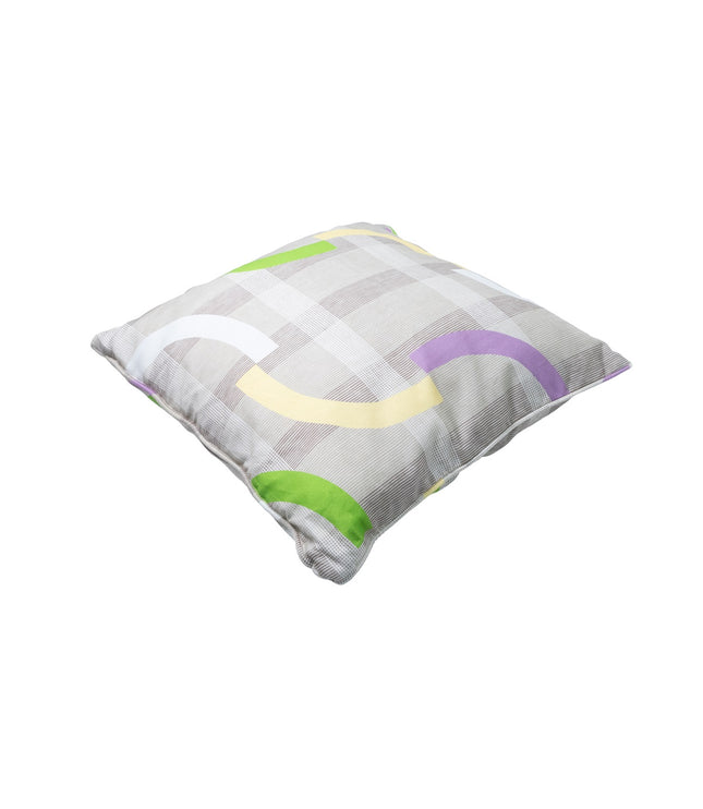 Sierkussen paspel ca.50x50cm Tess purple