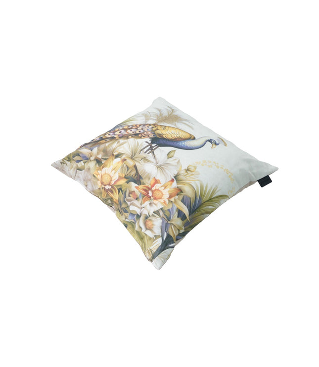 Dekorative Kissen Paspel ca.50x50 cm Flores lila lila