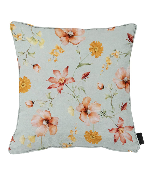 Sierkussen paspel ca.50x50cm Florina orange