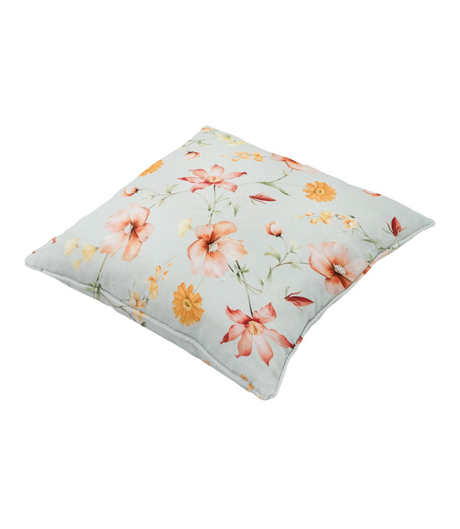 Sierkussen paspel ca.50x50cm Florina orange