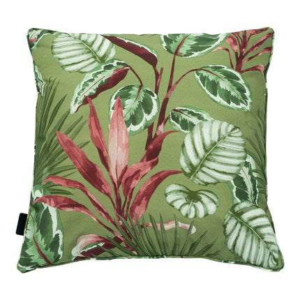 Sierkussen paspel ca.50x50cm Outdoor+ Cala green