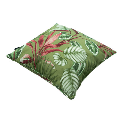 Sierkussen paspel ca.50x50cm Outdoor+ Cala green